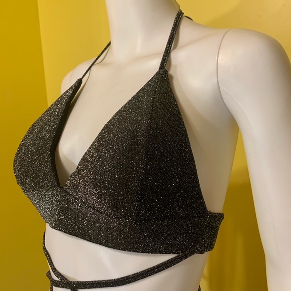 🐥🐥🐥🐥 Glitter 2pc Set Skirt and strappy - Picture 6 of 8